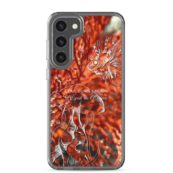 Coque Crystal Samsung Gorgone Rouge