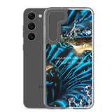 Coque Crystal Samsung Bénitier Bleu