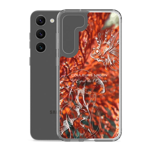Coque Crystal Samsung Gorgone Rouge