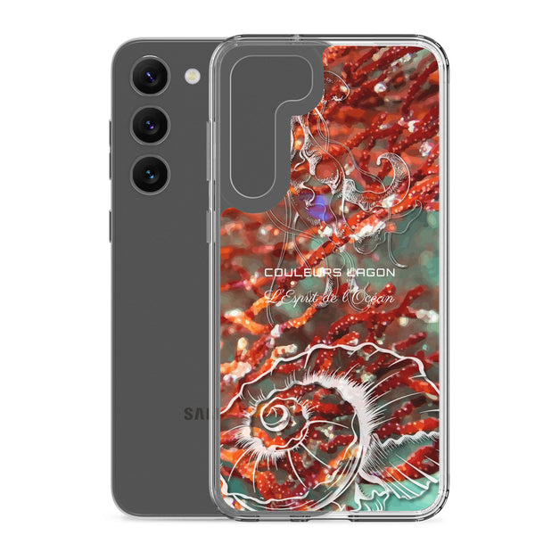Coque Crystal Samsung Gorgone Rouge 2