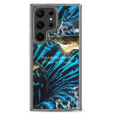 Coque Crystal Samsung Bénitier Bleu