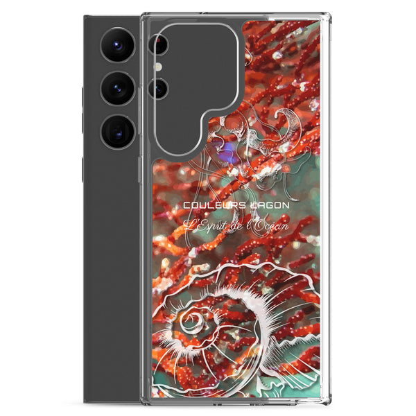 Coque Crystal Samsung Gorgone Rouge 2
