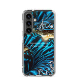 Coque Crystal Samsung Bénitier Bleu
