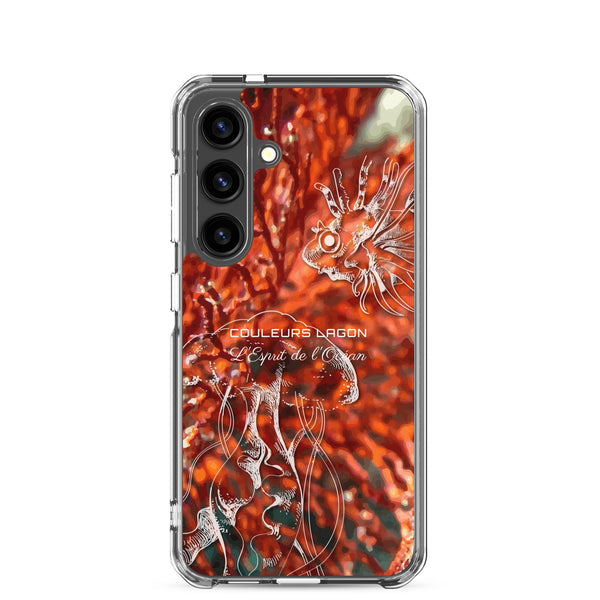 Coque Crystal Samsung Gorgone Rouge