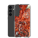 Coque Crystal Samsung Gorgone Rouge