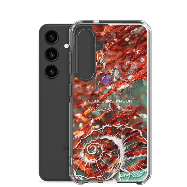 Coque Crystal Samsung Gorgone Rouge 2