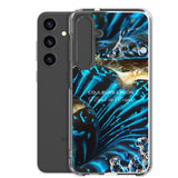 Coque Crystal Samsung Bénitier Bleu