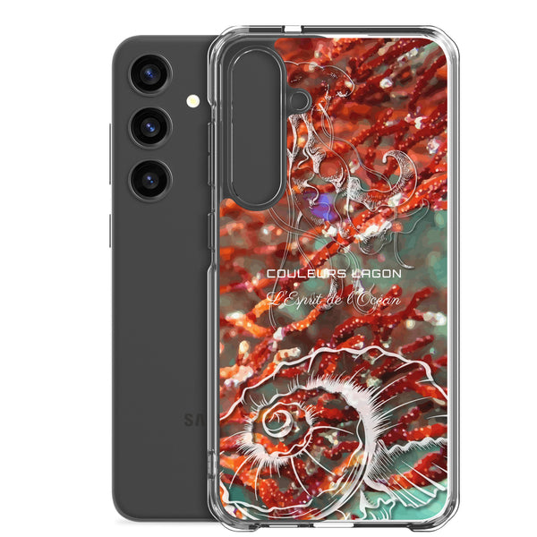 Coque Crystal Samsung Gorgone Rouge 2