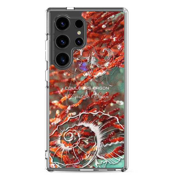 Coque Crystal Samsung Gorgone Rouge 2