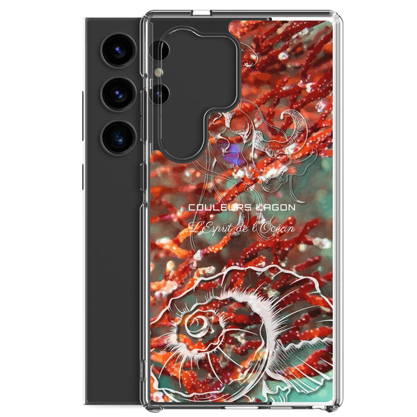 Coque Crystal Samsung Gorgone Rouge 2