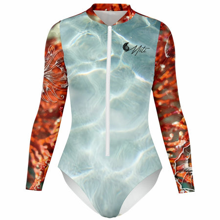 av 3d - Combi surf manches longues MITI caraco Gorgones II Couleurs Lagon