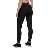 Legging surf yoga femme noir MITI — dos Couleurs Lagon Nouméa