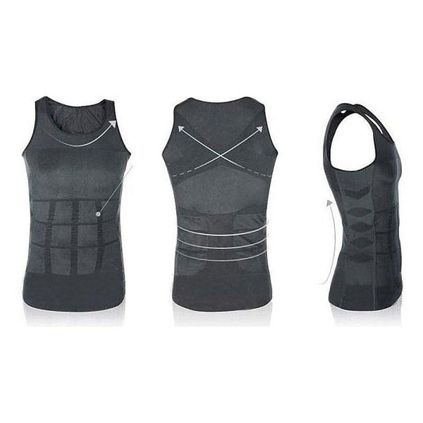noir - Débardeur Gainant Homme - Couleurs Lagon