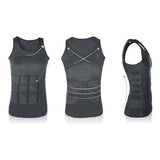noir - Débardeur Gainant Homme - Couleurs Lagon