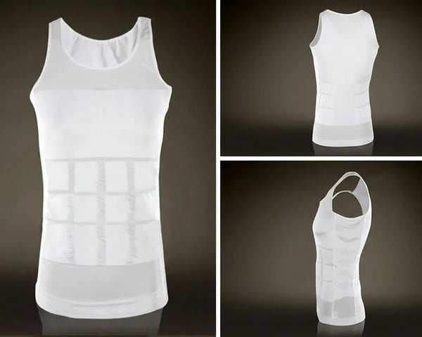 blanc - Débardeur Gainant Homme - Couleurs Lagon