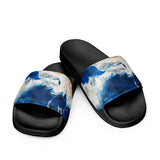 Tongs homme motif bleu outremer - confort et style bord de mer - Couleurs Lagon