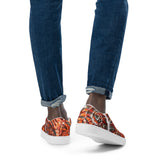 Gorgone Rouge vue arrière — Tennis Slip-On Homme | Couleurs Lagon
