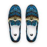 Bénitier Bleu Star vue de face — Tennis Slip-On Homme | Couleurs Lagon