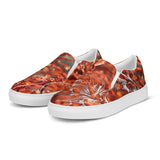 Gorgone Rouge vue avant gauche angle — Tennis Slip-On Homme | Couleurs Lagon