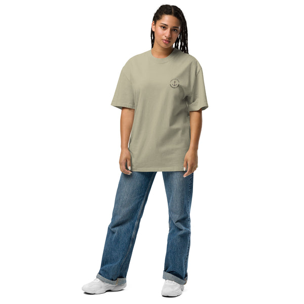 av fem jeans basquette - T-shirt Oversize Délavé Bleu Blanc – Gala Élégance Océanique NIKF