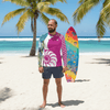 Rashguard Homme UPF50+ Couleurs Lagon PM1-MAGENTA