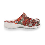 Sabots Crocs Homme Gorgones Rouge 2 | Chaussures Plage EVA Légères | Couleurs Lagon — chaussure droite