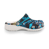 Sabots Crocs Homme Bénitier Bleu 2 | Chaussures Plage EVA Légères | Couleurs Lagon — chaussure droite