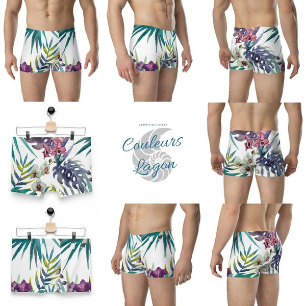 Boxers Caleçon Homme PF2 Floral