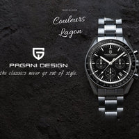 Montre Luxe Chronographe Analogique à Quartz SPEEDMASTER MoonWatch - Couleurs Lagon