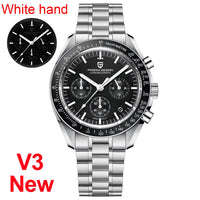 Montre Luxe Chronographe Analogique à Quartz SPEEDMASTER MoonWatch - Couleurs Lagon
