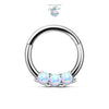 Anneau de nez boucle d'oreille Piercing Opal - Couleurs Lagon