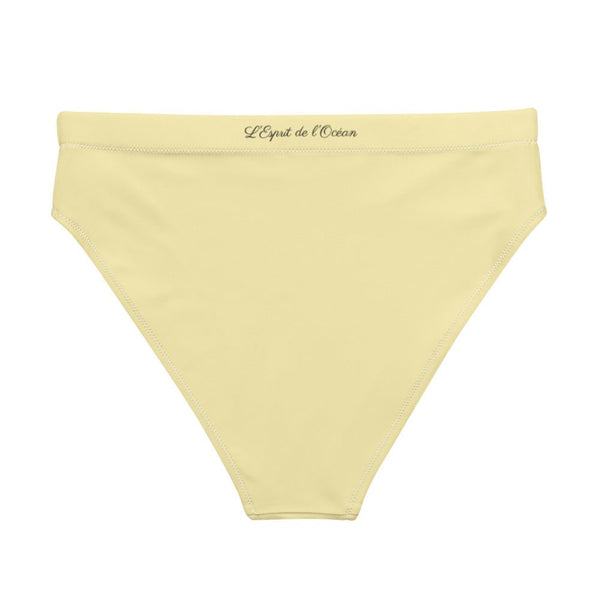 Bas de maillot de bain éco-responsable taille haute Couleurs Lagon BANANA - Couleurs Lagon