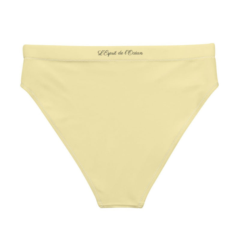 Bas de maillot de bain éco-responsable taille haute Couleurs Lagon BANANA - Couleurs Lagon