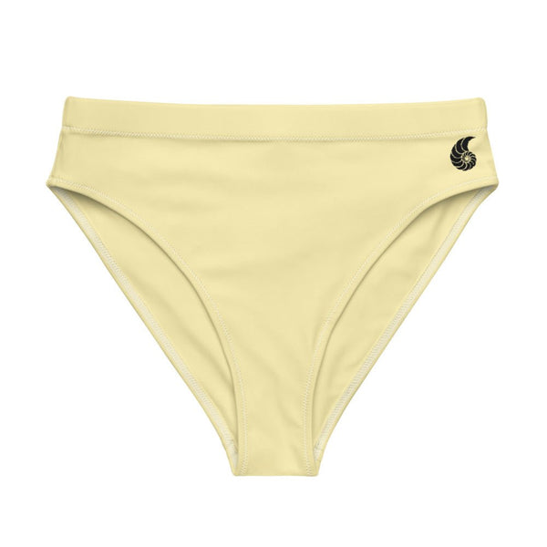 Bas de maillot de bain éco-responsable taille haute Couleurs Lagon BANANA - Couleurs Lagon