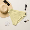 Bas de maillot de bain éco-responsable taille haute Couleurs Lagon BANANA - Couleurs Lagon