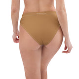 Bas bikini éco-responsable chocolat UPF50+ — dos Couleurs Lagon Pacifique