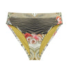 Bas de maillot de bain éco-responsable taille haute Couleurs Lagon MARINE 2 - Couleurs Lagon