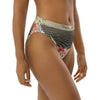 Bas de maillot de bain éco-responsable taille haute Couleurs Lagon MARINE 2 - Couleurs Lagon