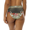 Bas de maillot de bain éco-responsable taille haute Couleurs Lagon MARINE 2 - Couleurs Lagon