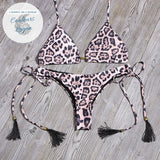 Bikini Floral Tangua BRASIL - Couleurs Lagon