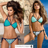 Bikini Push Up Brésilien Turquoise Brazil - Couleurs Lagon