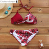 Bikini Push-Up Floral Star - Couleurs Lagon