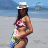 Bikini Push-Up Floral Star - Couleurs Lagon