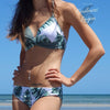 Bikini Push-Up Floral Star - Couleurs Lagon
