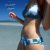 Bikini Push-Up Floral Star - Couleurs Lagon
