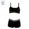 Bikini Sport Rashguard Brésilien SAVAGE - Couleurs Lagon