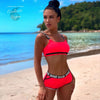 Bikini Sport Rashguard Brésilien SAVAGE - Couleurs Lagon