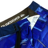 Boardshort Surf Quicksilver QuickDry Grande Taille à rayures - Couleurs Lagon