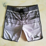 Boardshort Surf Quicksilver QuickDry Grande Taille à rayures - Couleurs Lagon