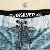 Boardshort Surf Quicksilver QuickDry Grande Taille gris bleu - Couleurs Lagon